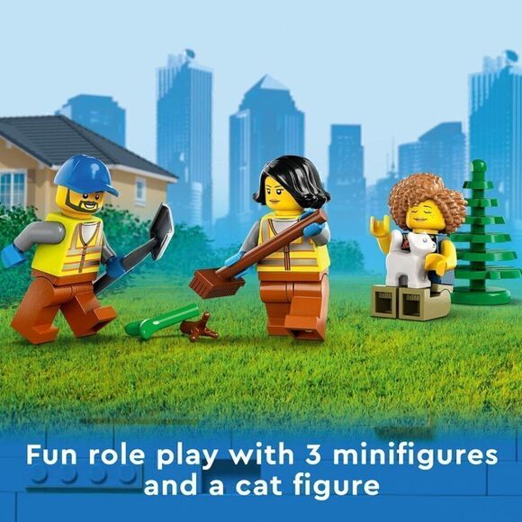 LEGO City Recycling Truck, Toy Vehicle Set with 3 Sorting Bins, Gift Idea for Ki - Picture 6 of 6